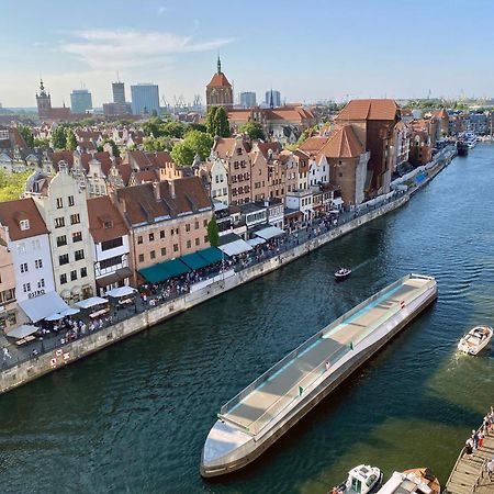 Hello Apartments Amazing River View 4 Bedrooms & Balcony Gdańsk Exteriör bild