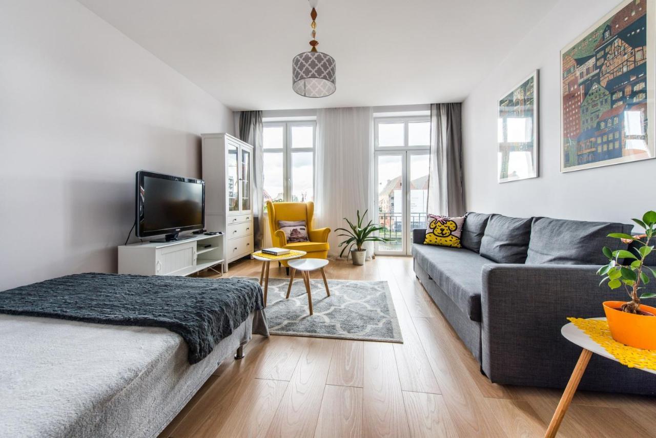 Hello Apartments Amazing River View 4 Bedrooms & Balcony Gdańsk Exteriör bild