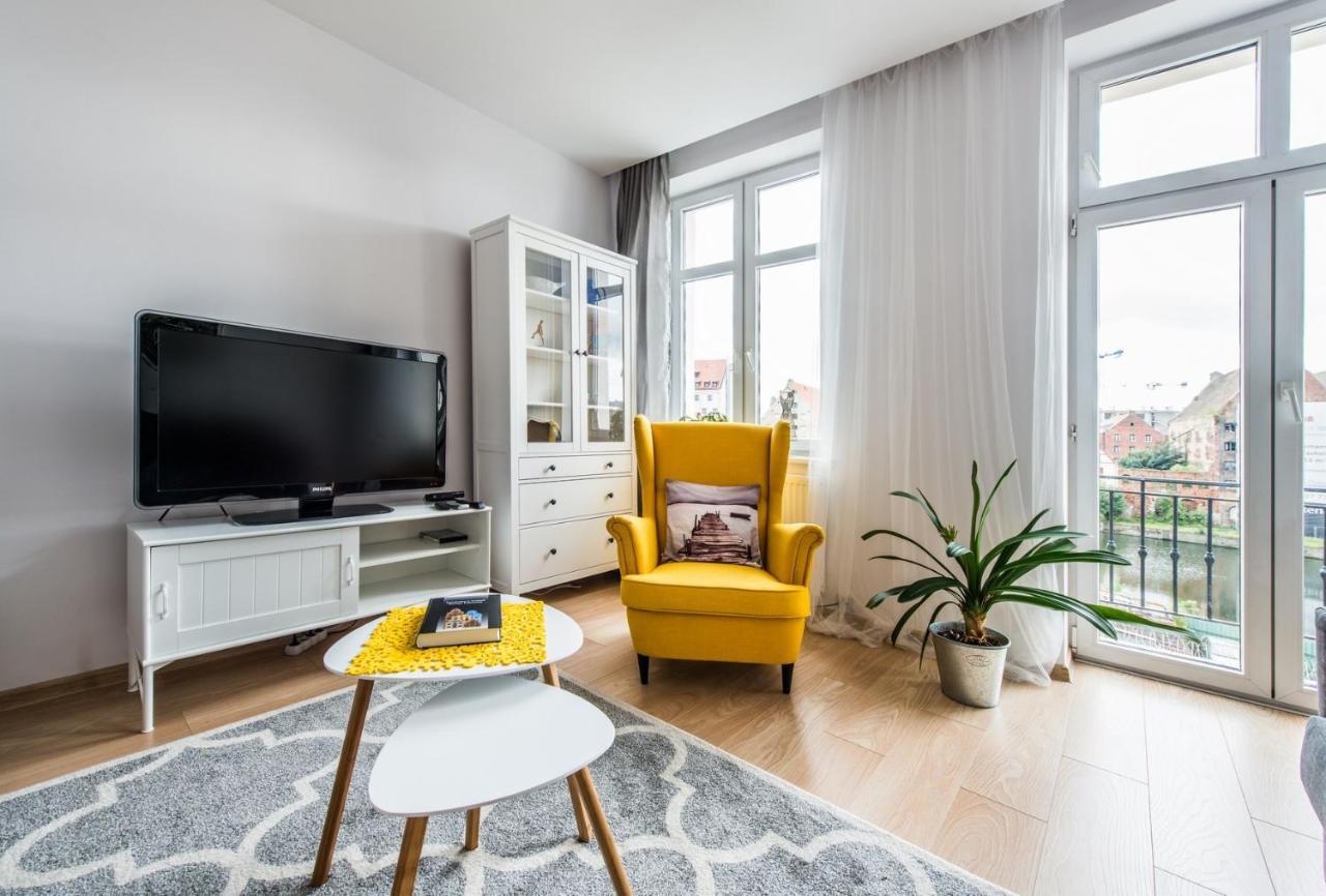 Hello Apartments Amazing River View 4 Bedrooms & Balcony Gdańsk Exteriör bild