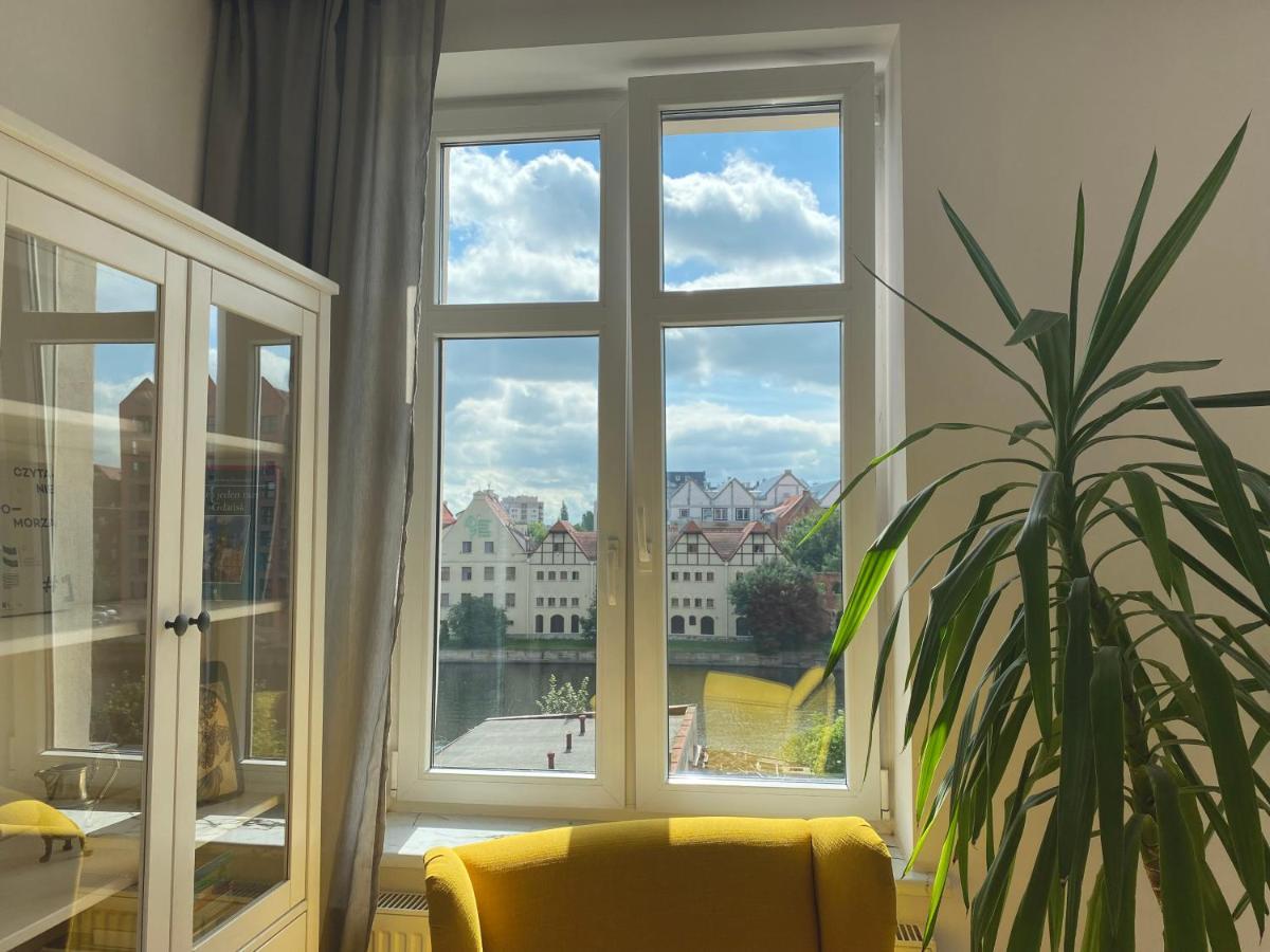 Hello Apartments Amazing River View 4 Bedrooms & Balcony Gdańsk Exteriör bild