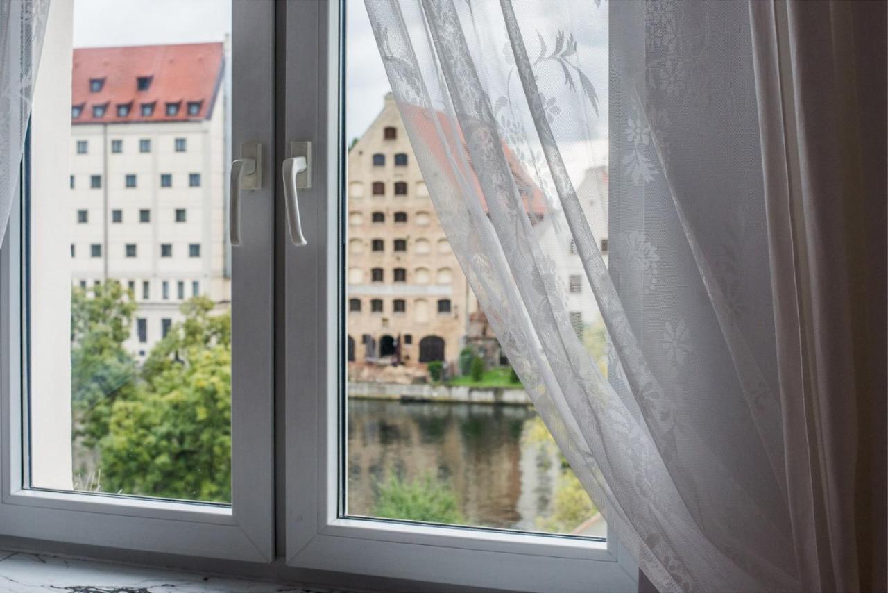 Hello Apartments Amazing River View 4 Bedrooms & Balcony Gdańsk Exteriör bild