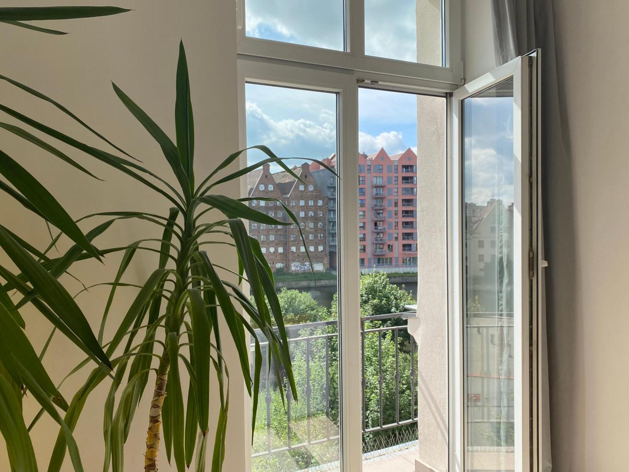 Hello Apartments Amazing River View 4 Bedrooms & Balcony Gdańsk Exteriör bild